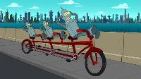 Click to watch 'Benderama' (popup) Futurama
